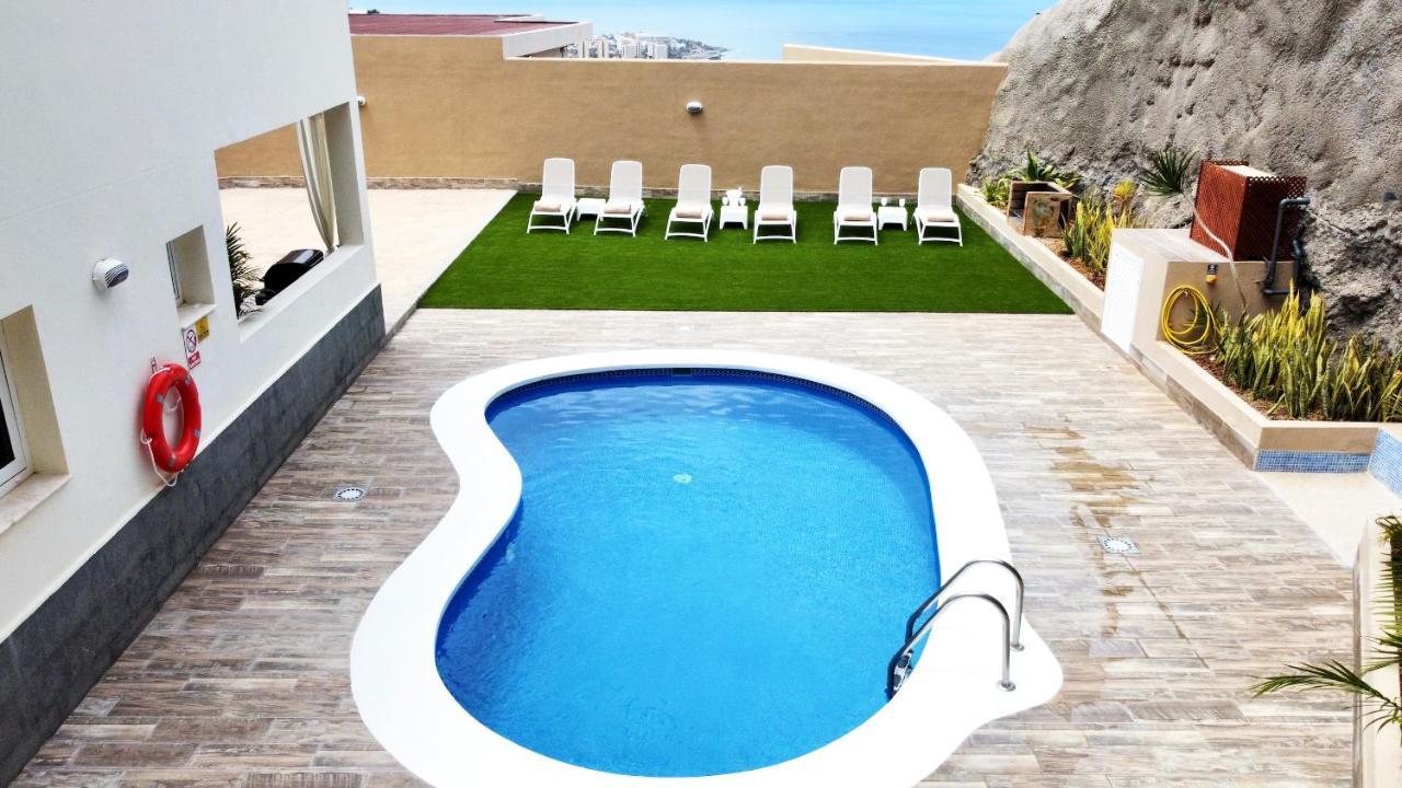 Luxury Villa Masca With Private Heated Pool Free Car Rental In May And June アデヘ エクステリア 写真